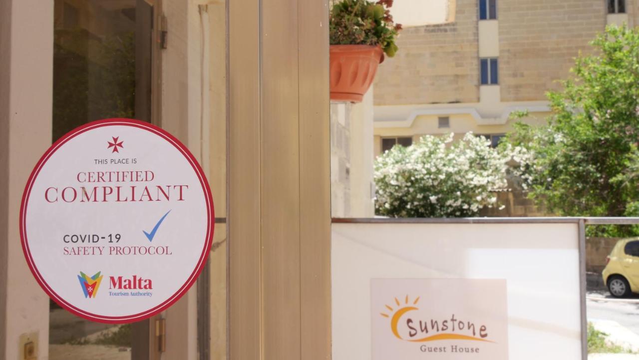 Sunstone Boutique Guest House Buġibba Dış mekan fotoğraf